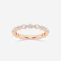 Scarlett - Artistic Floating Design Wedding Ring