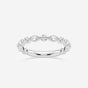 Scarlett - Artistic Floating Design Wedding Ring