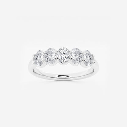 Scarlett - Five Stone Design Wedding Ring