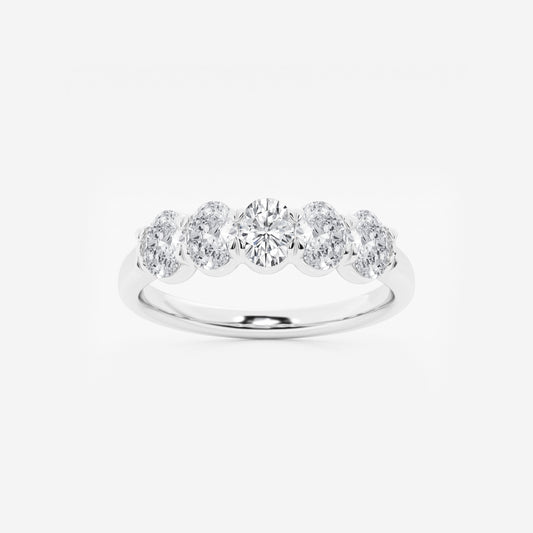 Scarlett - Five Stone Design Wedding Ring