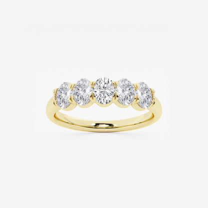 Scarlett - Five Stone Design Wedding Ring