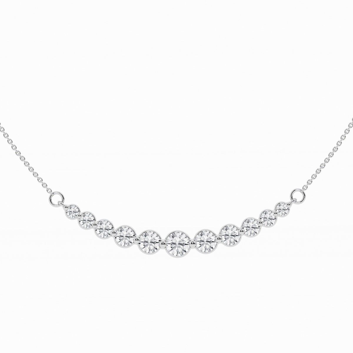 Serena - Elegant Curved Design Necklaces