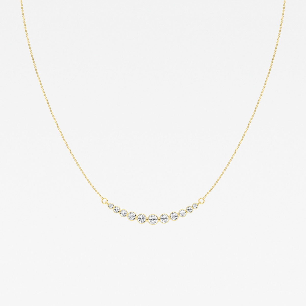 Serena - Elegant Curved Design Necklaces