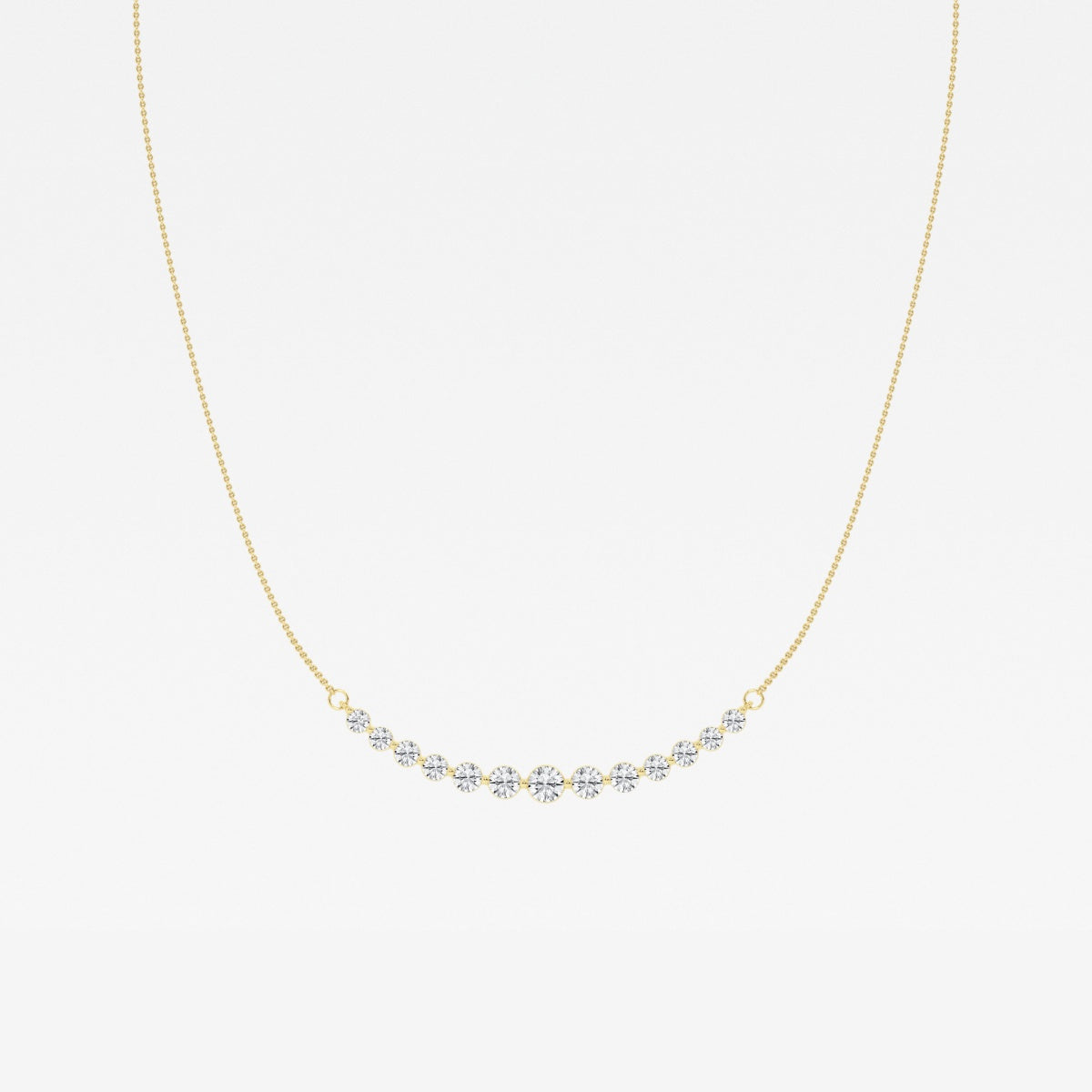 Serena - Elegant Curved Design Necklaces