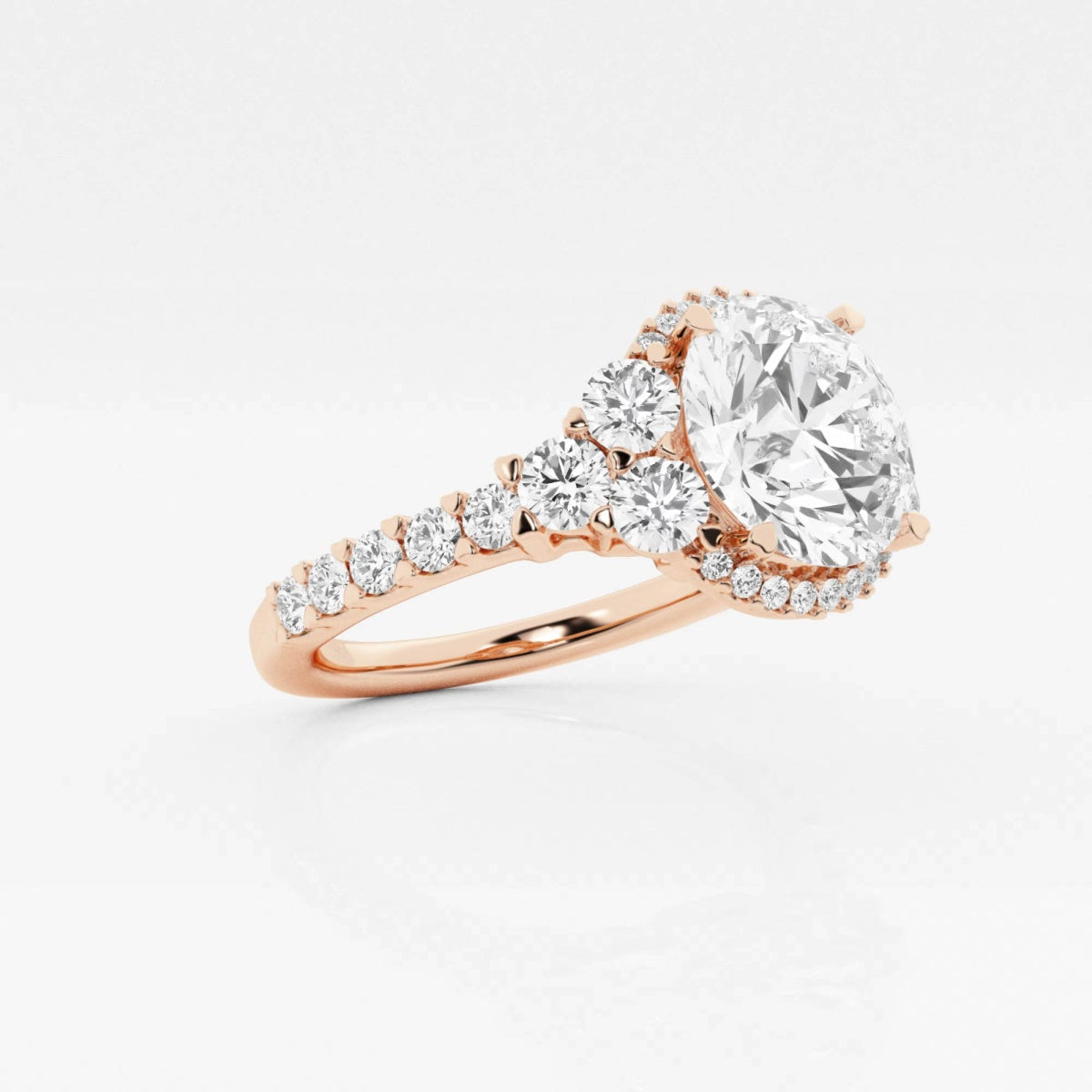 Serena - Luxury Halo Design Engagement Ring