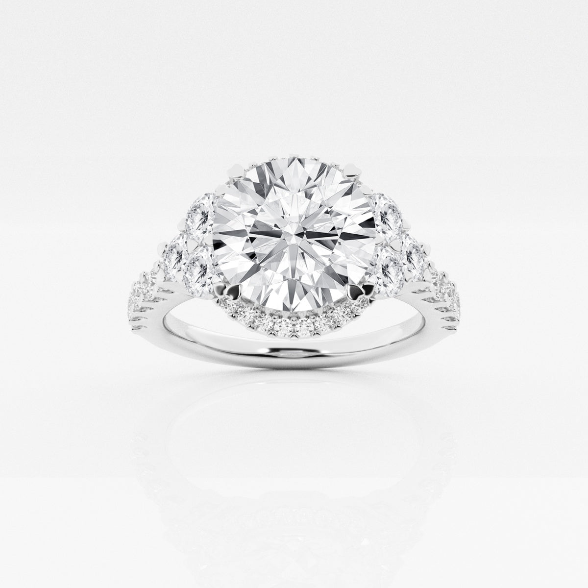 Serena - Luxury Halo Design Engagement Ring