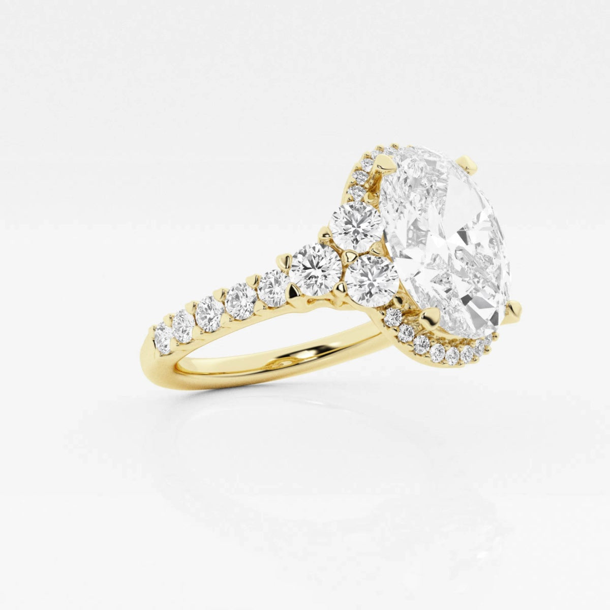 Serena - Luxury Halo Design Engagement Ring