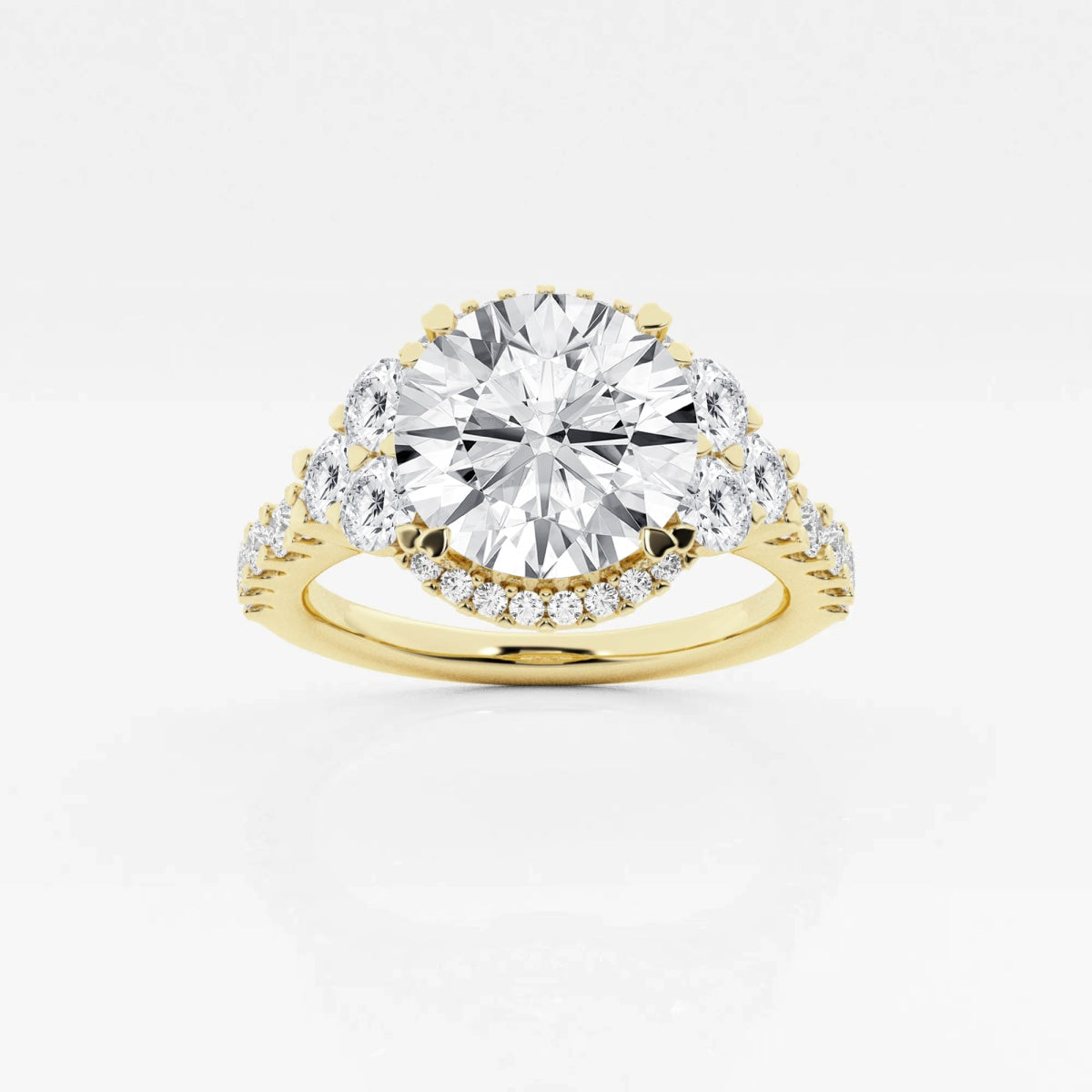 Serena - Luxury Halo Design Engagement Ring