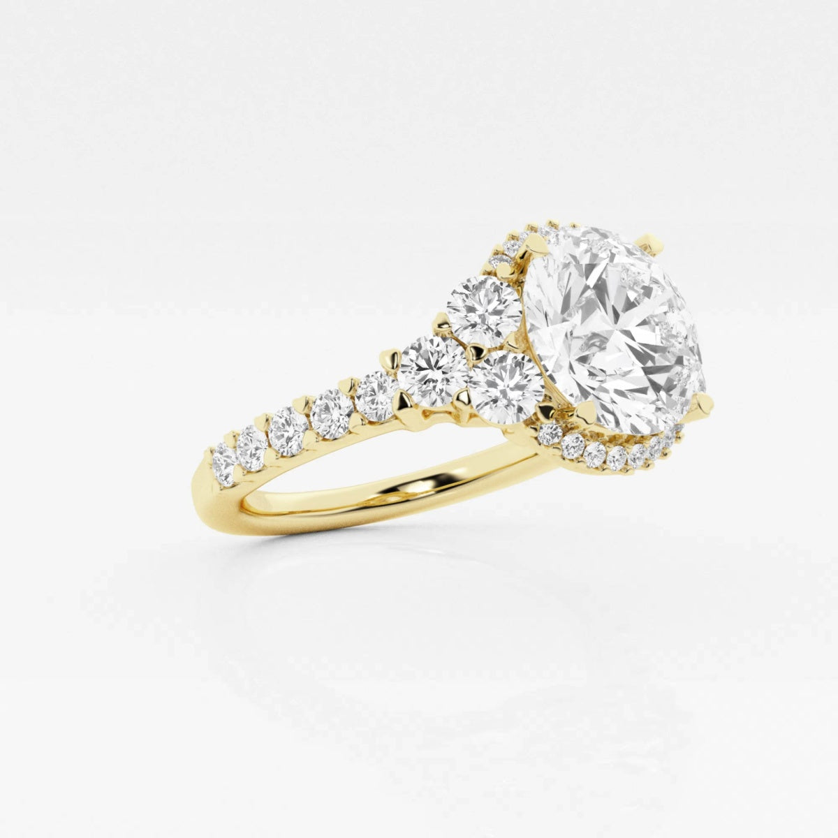 Serena - Luxury Halo Design Engagement Ring