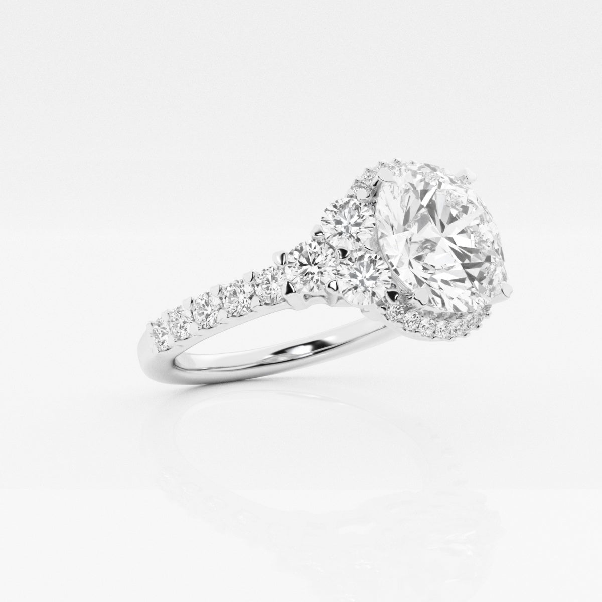 Serena - Luxury Halo Design Engagement Ring