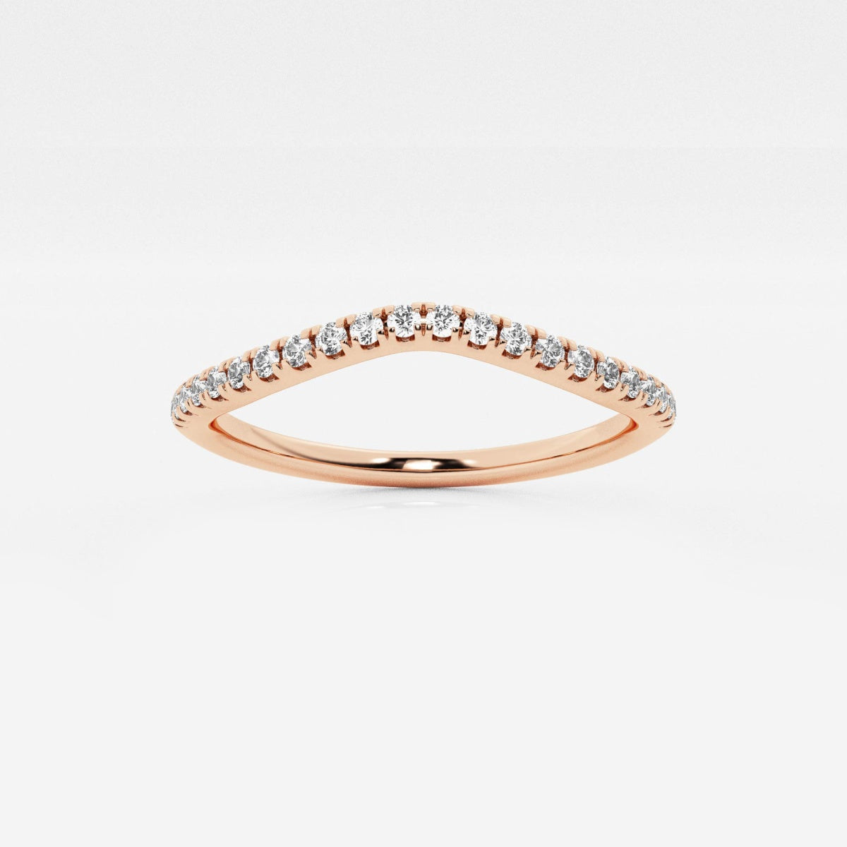 Sienna - Gentle Contour Design Wedding Ring