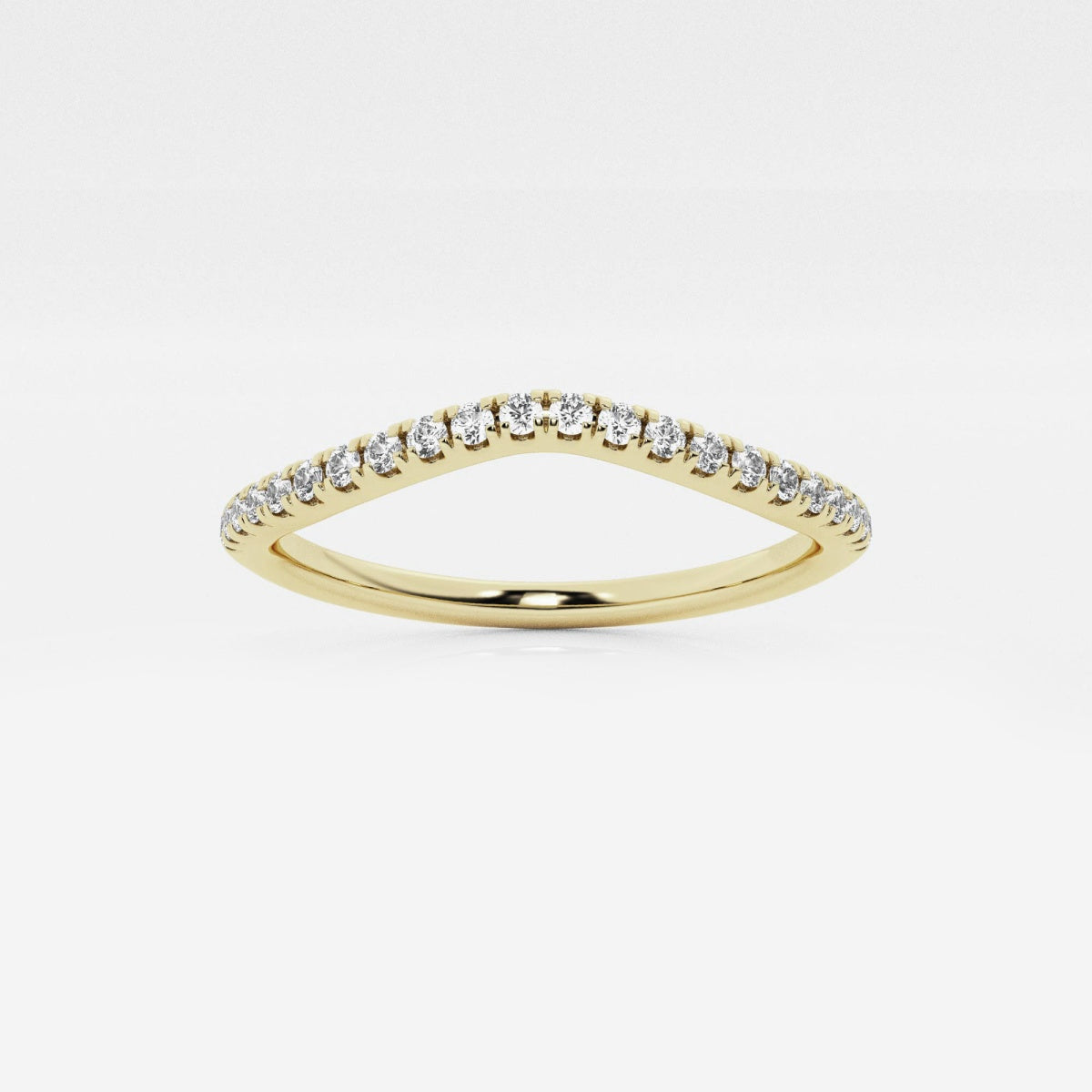 Sienna - Gentle Contour Design Wedding Ring