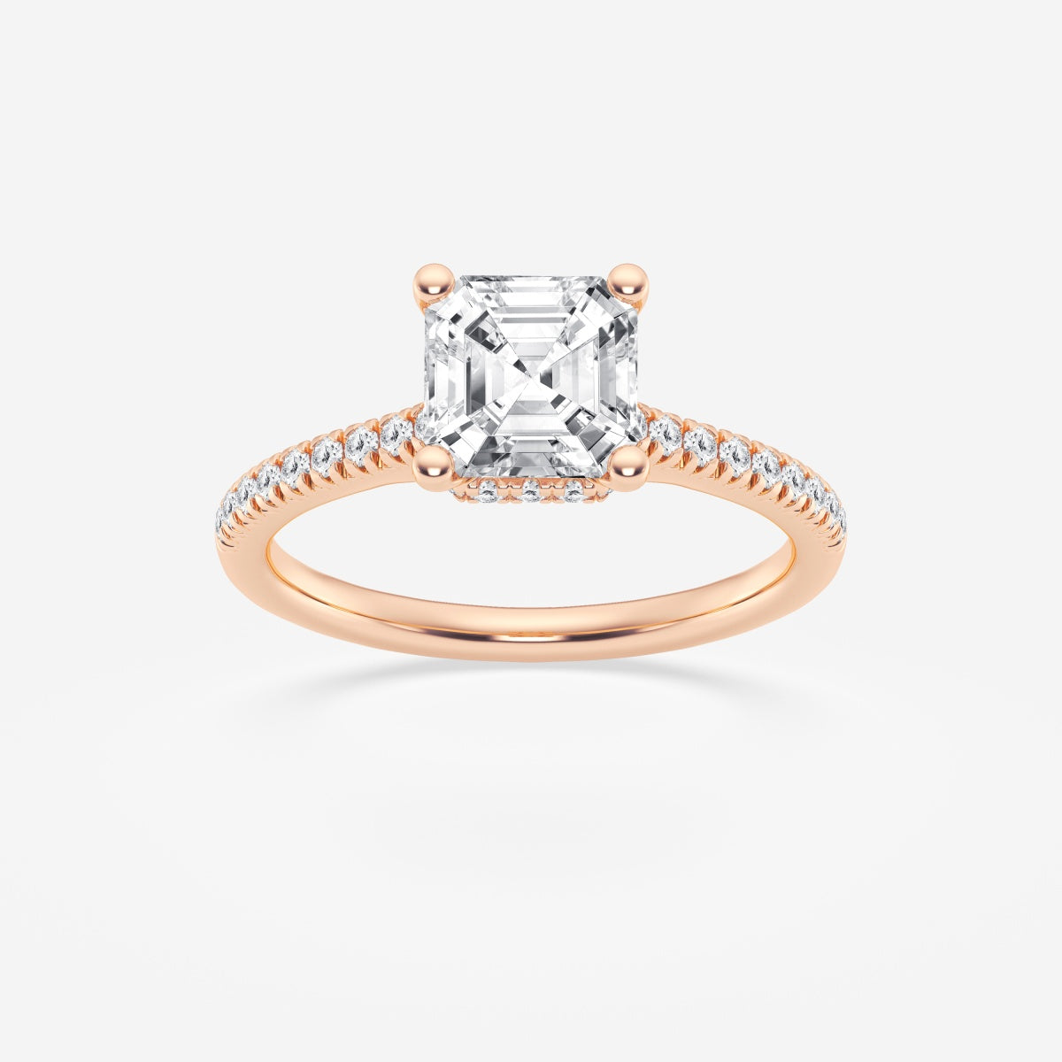 Sienna - Hidden Halo Design Engagement Ring