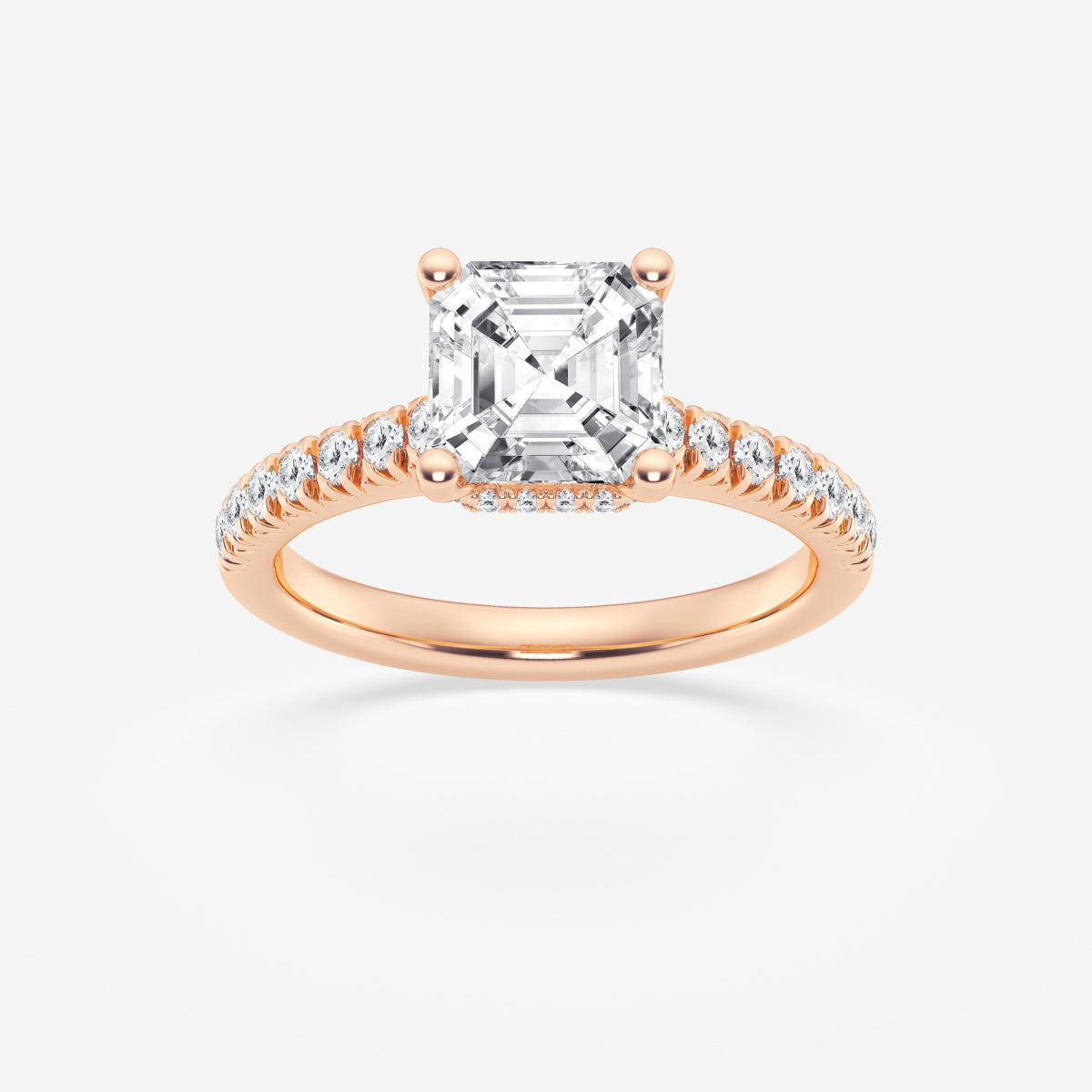 Sienna - Hidden Halo Design Engagement Ring