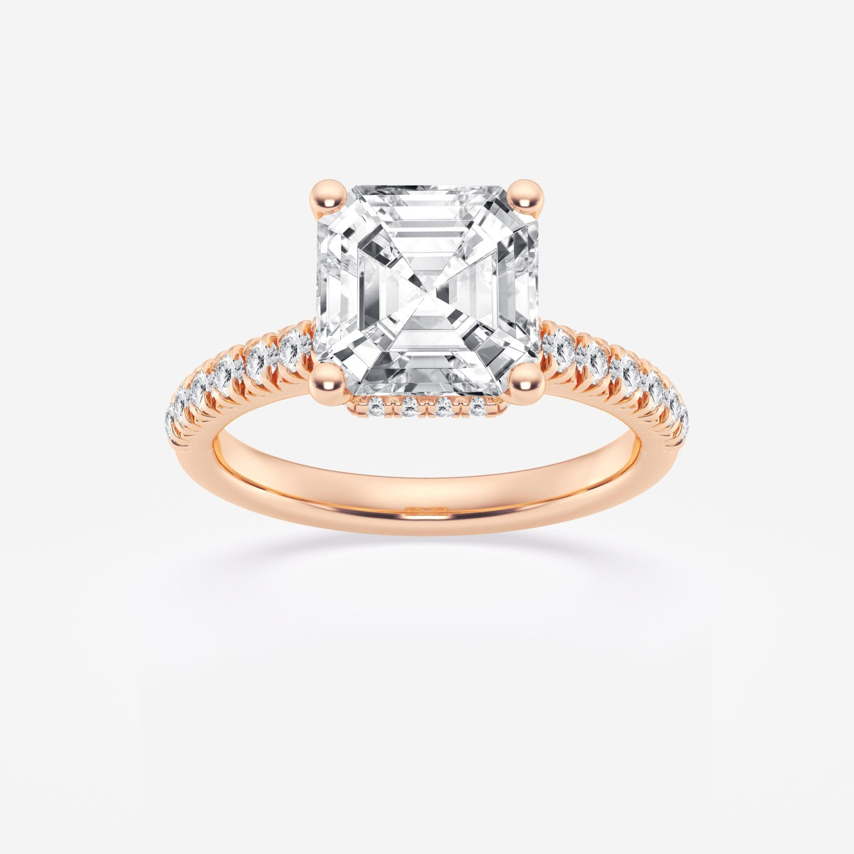 Sienna - Hidden Halo Design Engagement Ring