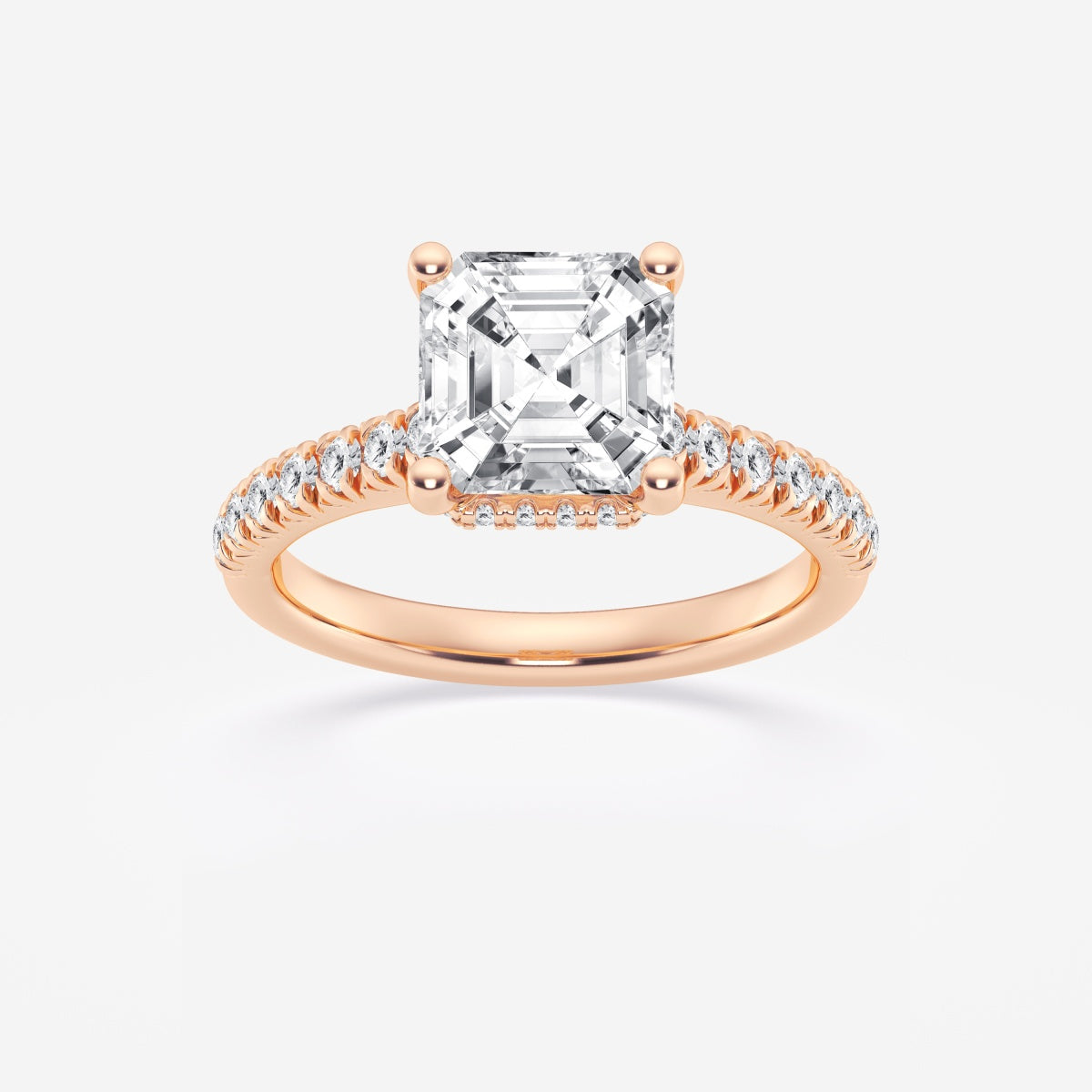 Sienna - Hidden Halo Design Engagement Ring