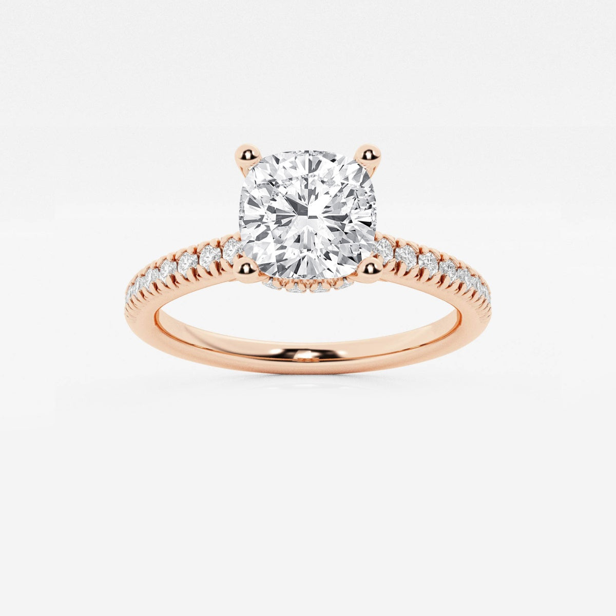 Sienna - Hidden Halo Design Engagement Ring