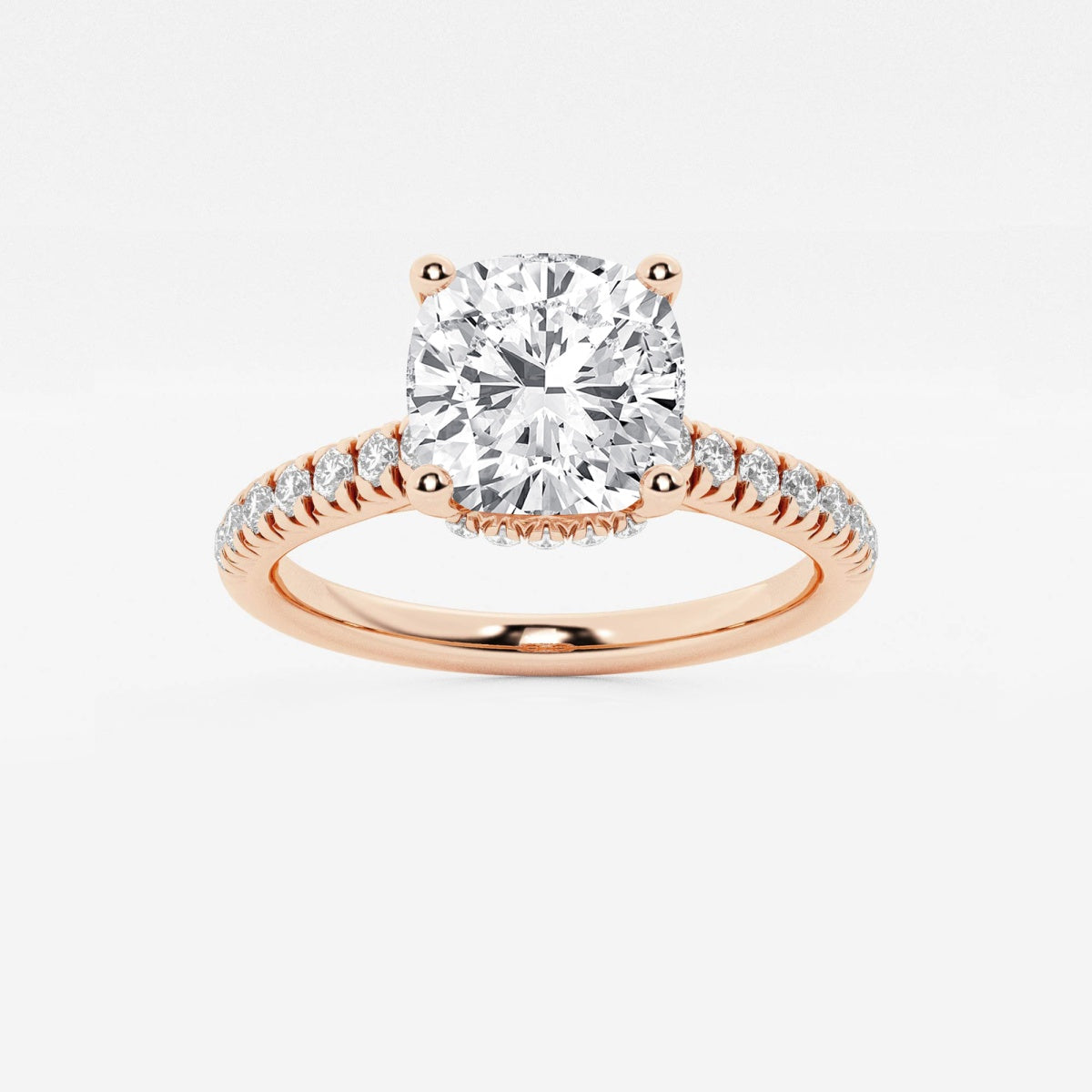 Sienna - Hidden Halo Design Engagement Ring