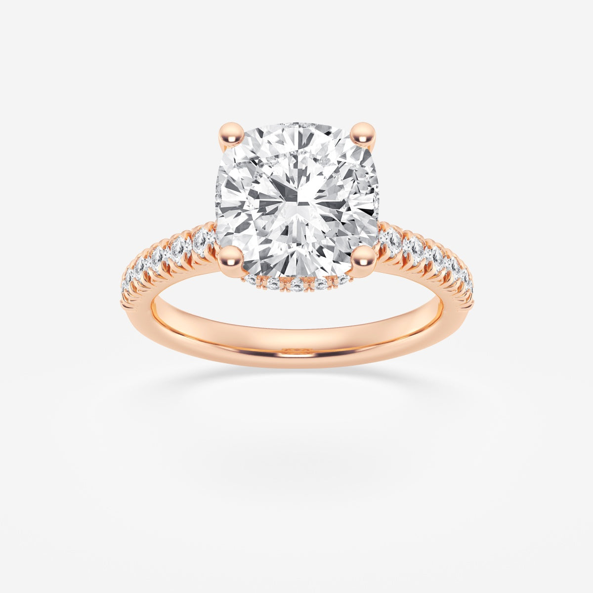 Sienna - Hidden Halo Design Engagement Ring