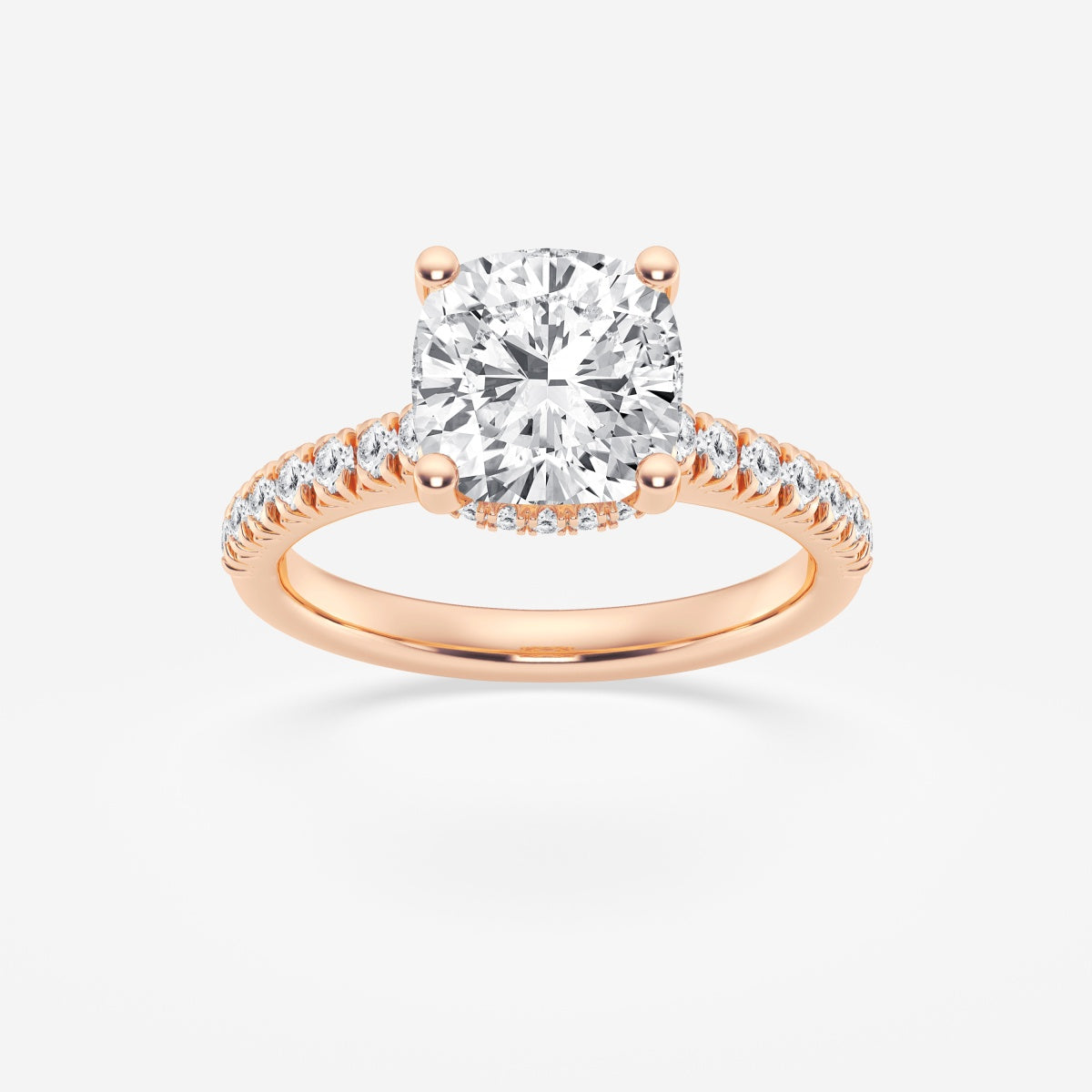 Sienna - Hidden Halo Design Engagement Ring