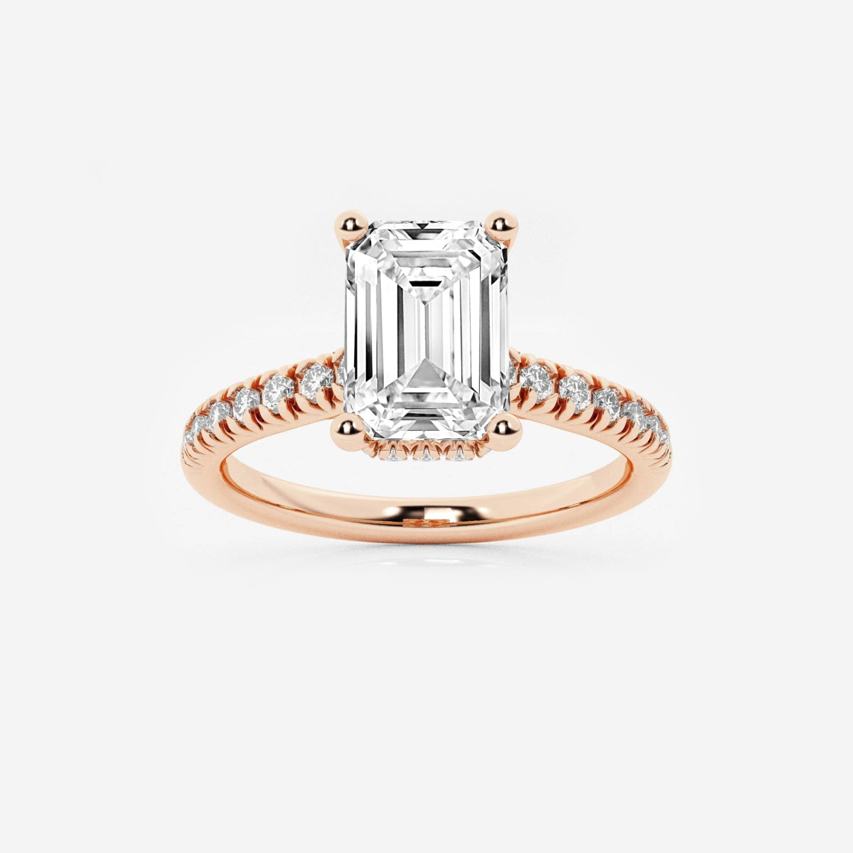 Sienna - Hidden Halo Design Engagement Ring