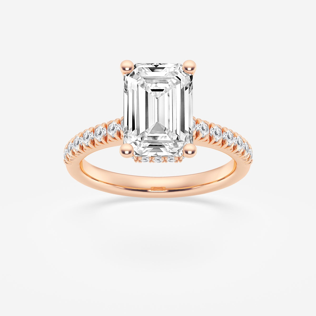 Sienna - Hidden Halo Design Engagement Ring