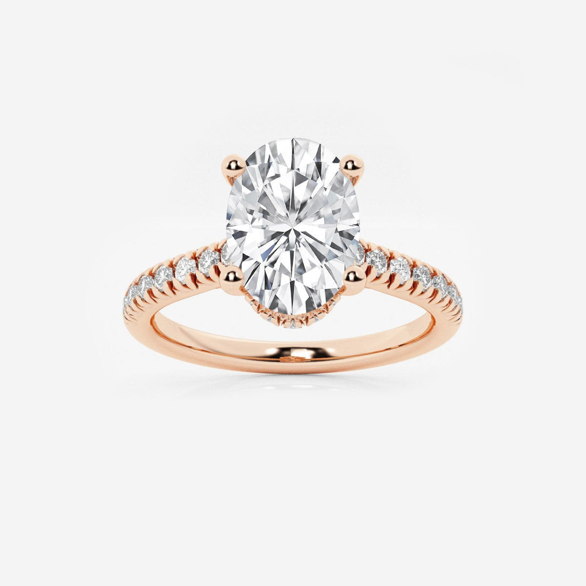 Sienna - Hidden Halo Design Engagement Ring