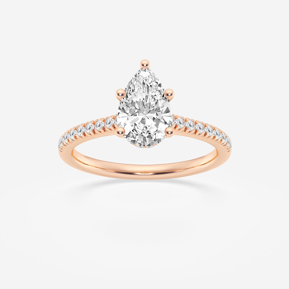 Sienna - Hidden Halo Design Engagement Ring