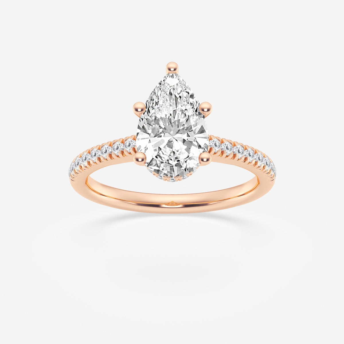 Sienna - Hidden Halo Design Engagement Ring