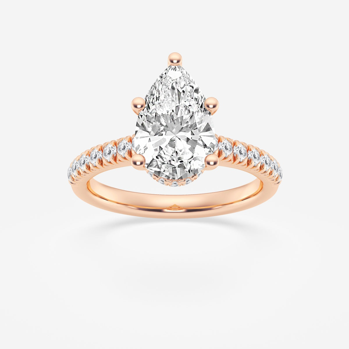 Sienna - Hidden Halo Design Engagement Ring