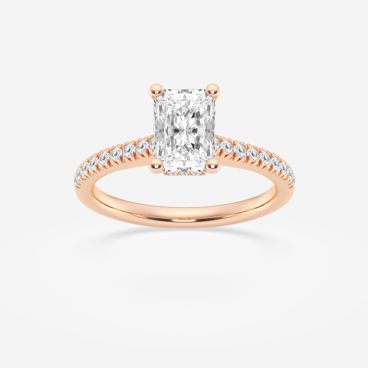 Sienna - Hidden Halo Design Engagement Ring