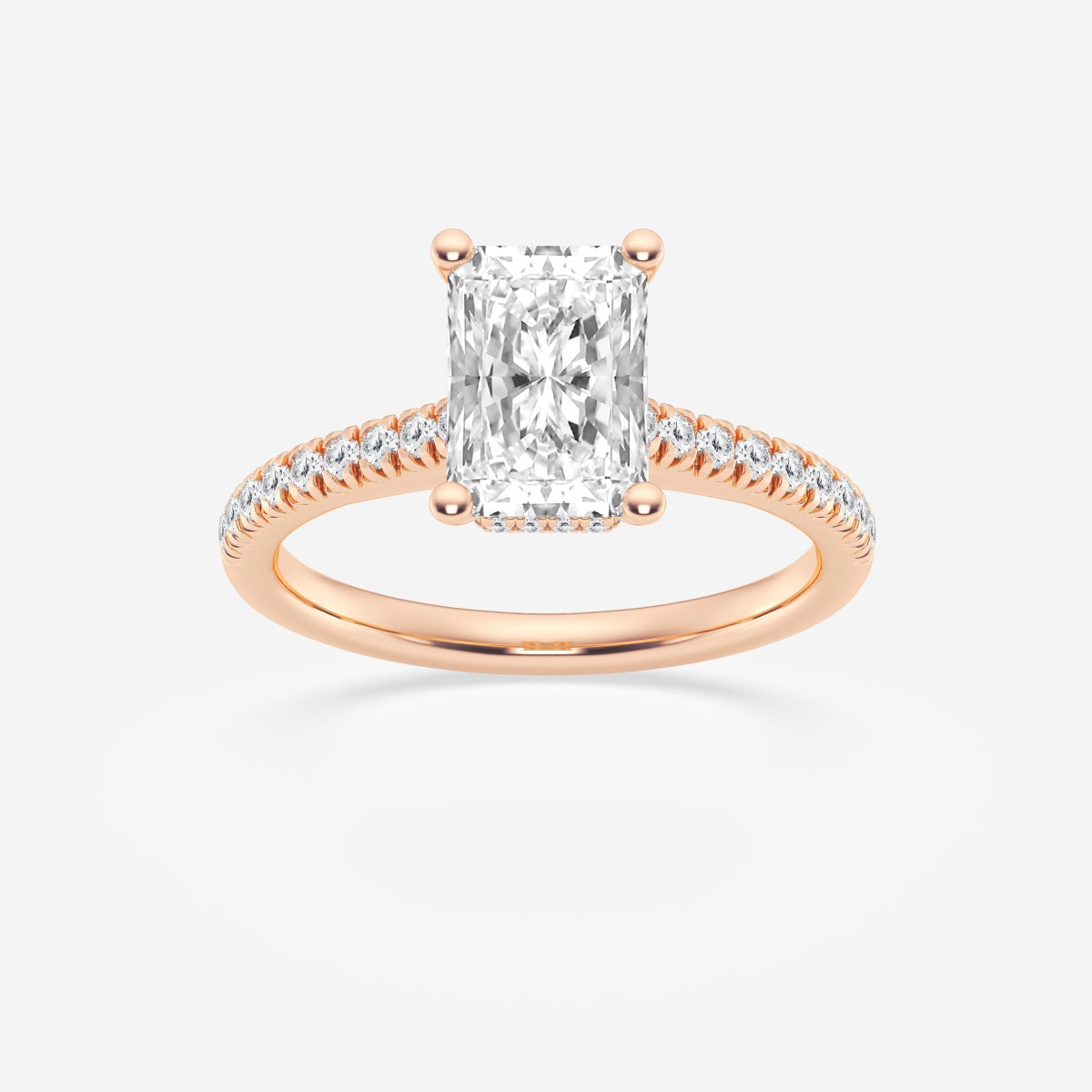 Sienna - Hidden Halo Design Engagement Ring