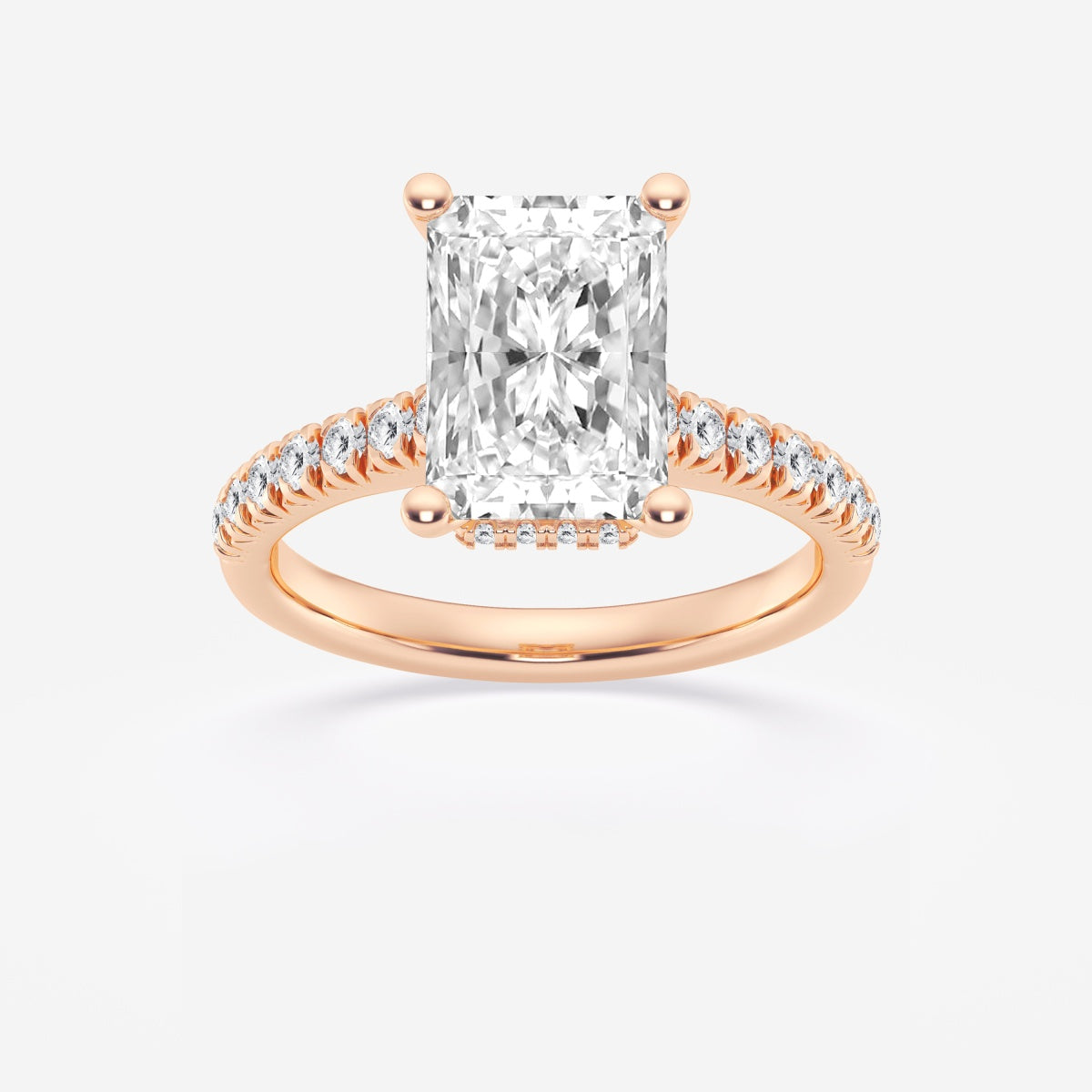 Sienna - Hidden Halo Design Engagement Ring