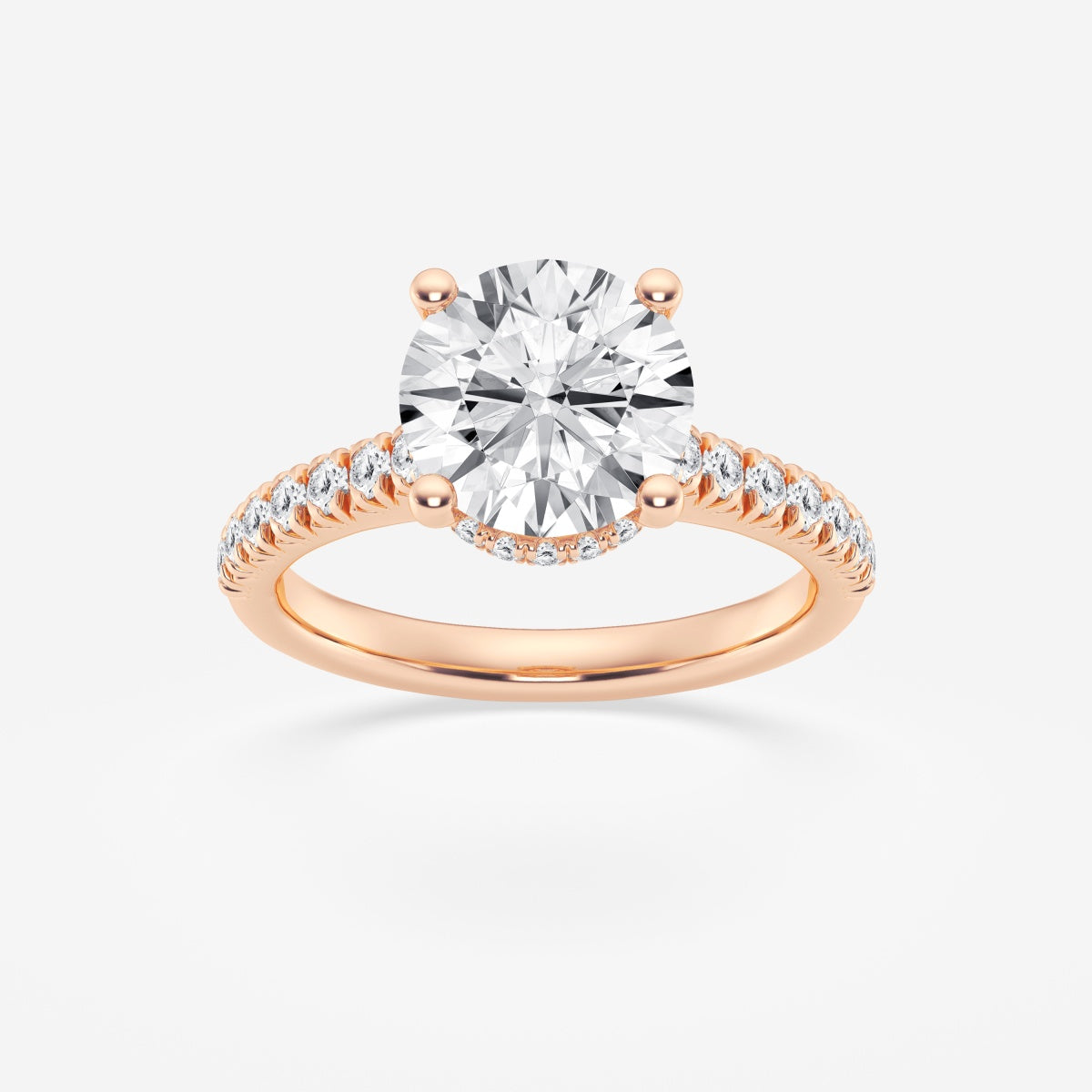 Sienna - Hidden Halo Design Engagement Ring