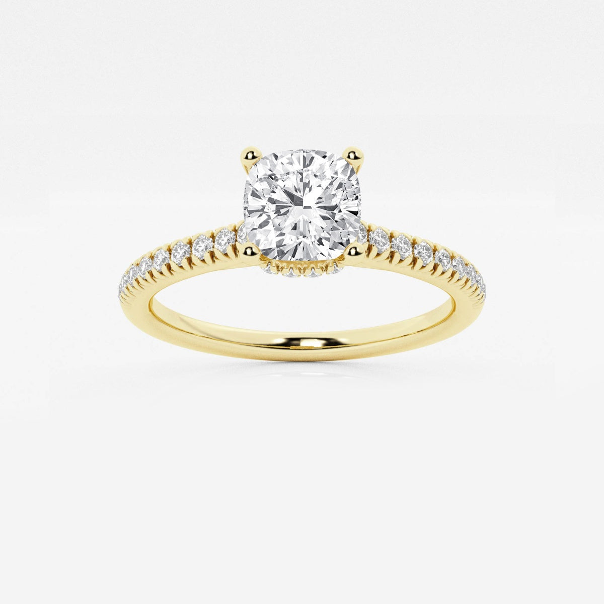 Sienna - Hidden Halo Design Engagement Ring