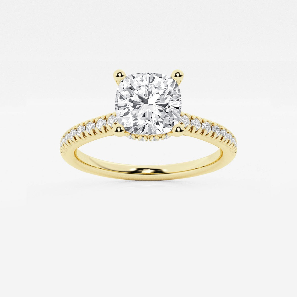 Sienna - Hidden Halo Design Engagement Ring