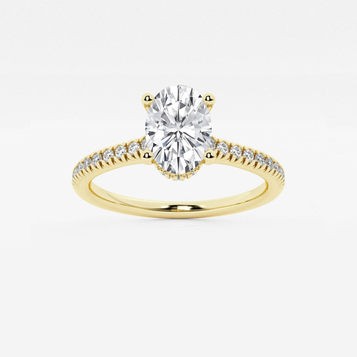 Sienna - Hidden Halo Design Engagement Ring