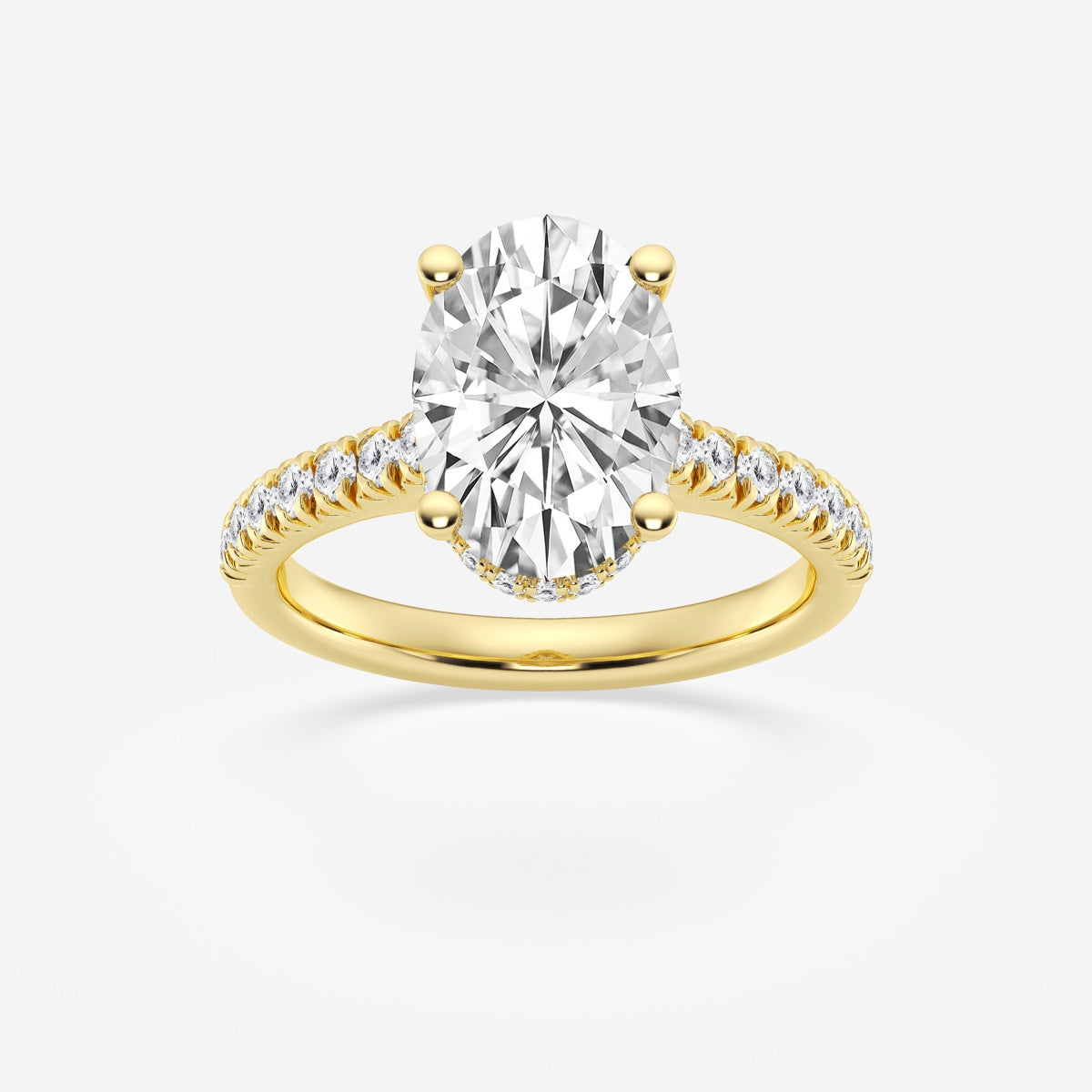 Sienna - Hidden Halo Design Engagement Ring