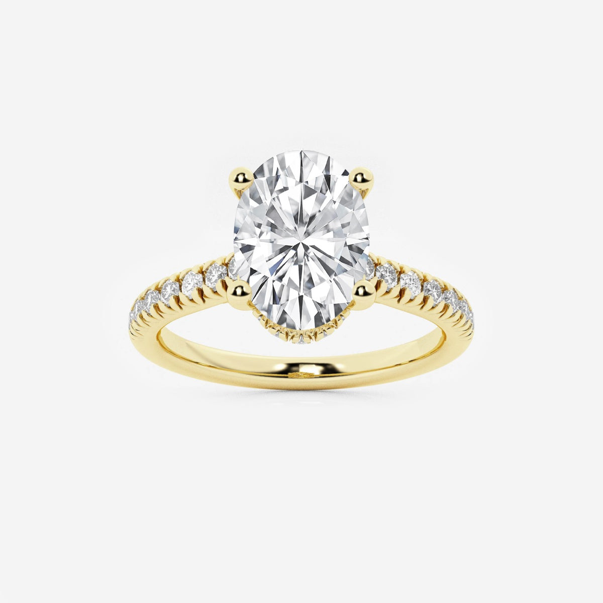 Sienna - Hidden Halo Design Engagement Ring