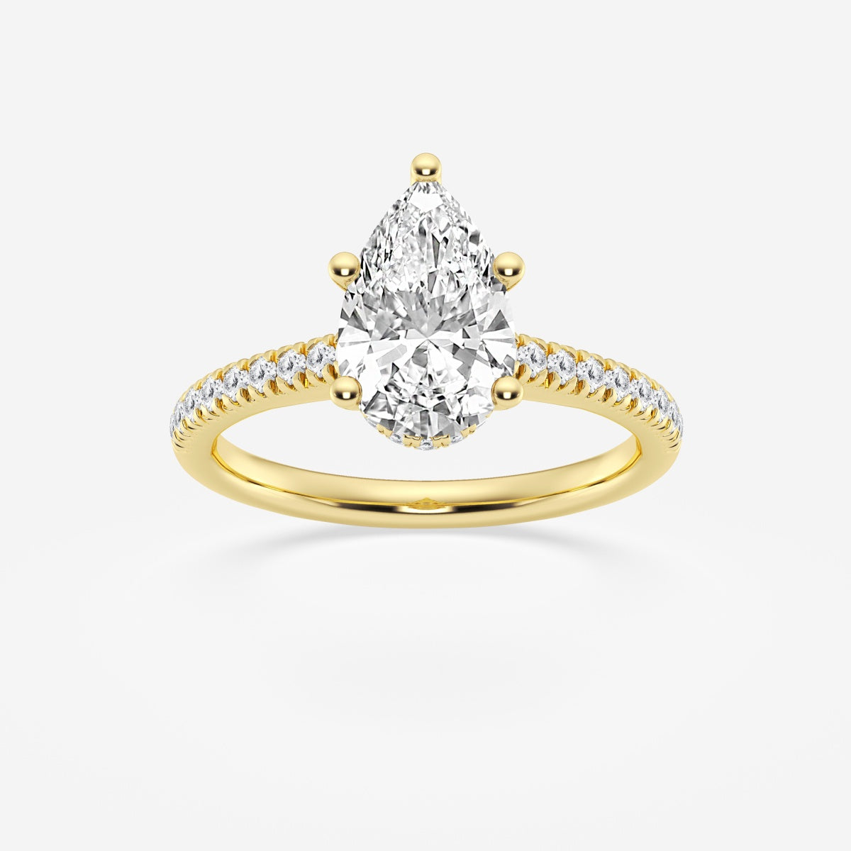 Sienna - Hidden Halo Design Engagement Ring