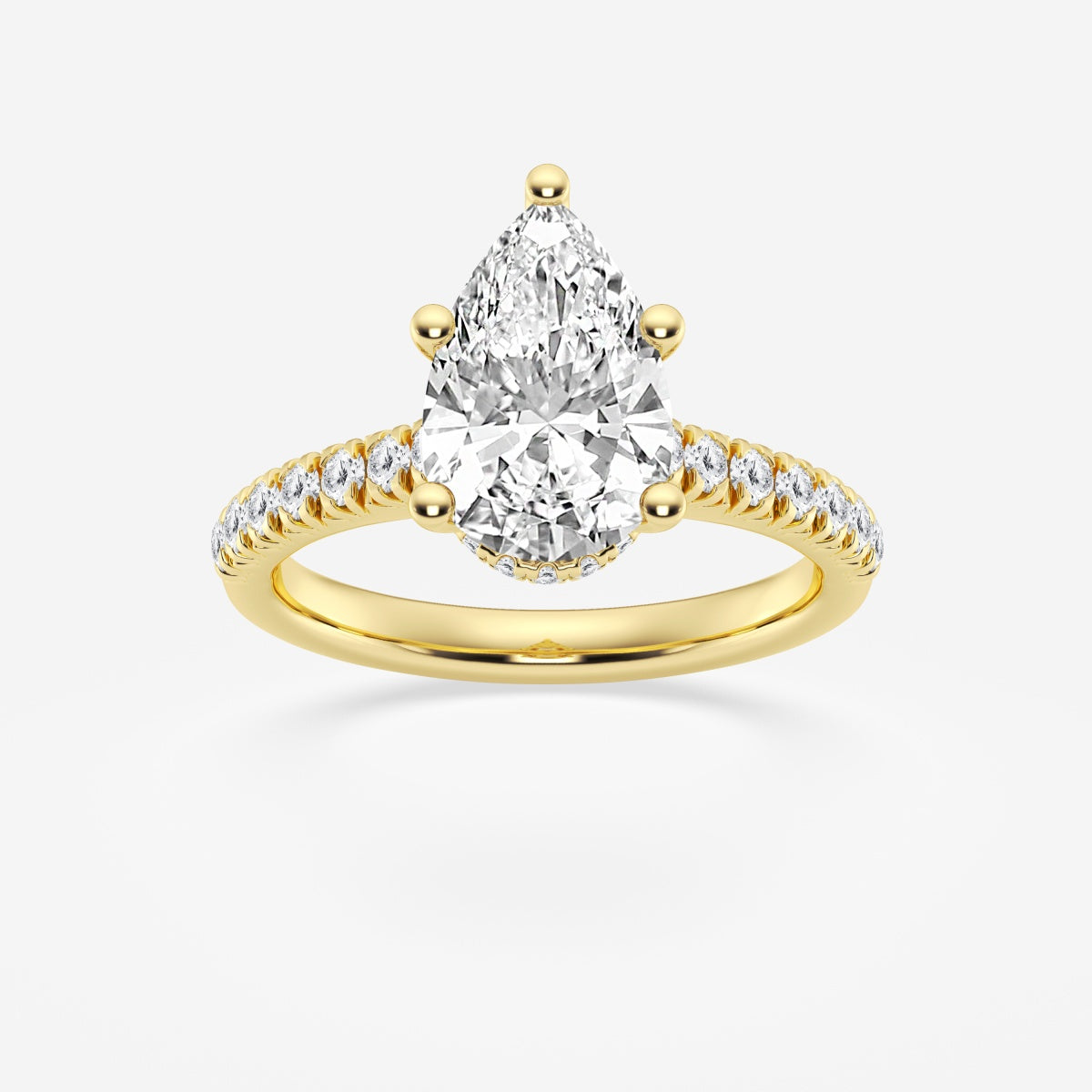 Sienna - Hidden Halo Design Engagement Ring