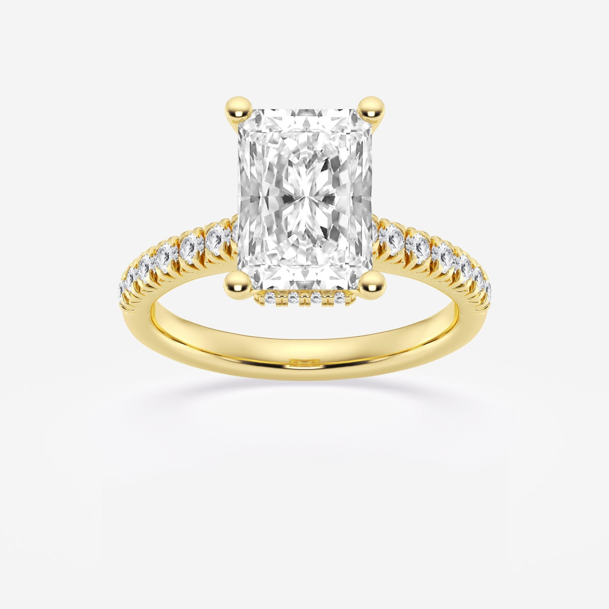 Sienna - Hidden Halo Design Engagement Ring