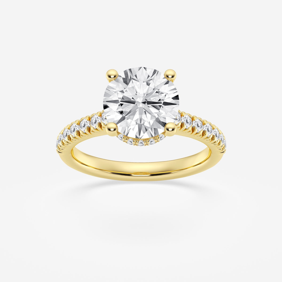 Sienna - Hidden Halo Design Engagement Ring