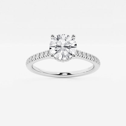 Sienna - Hidden Halo Design Engagement Ring