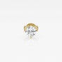 Lara - Radiant Three-Prong Style Earrings