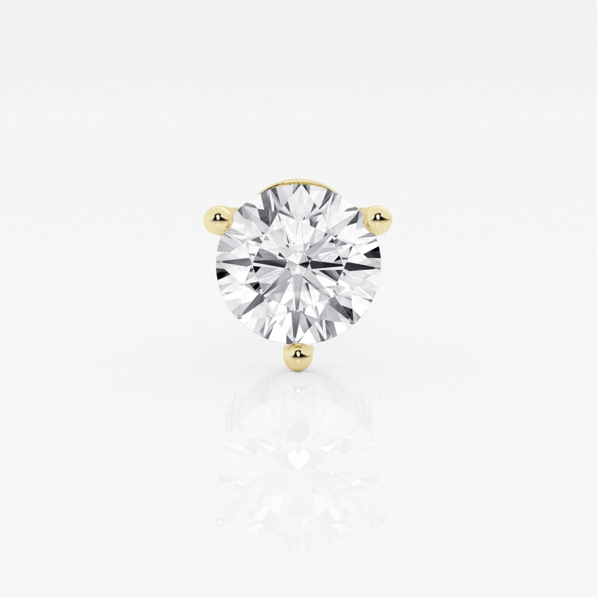 Lara - Radiant Three-Prong Style Earrings