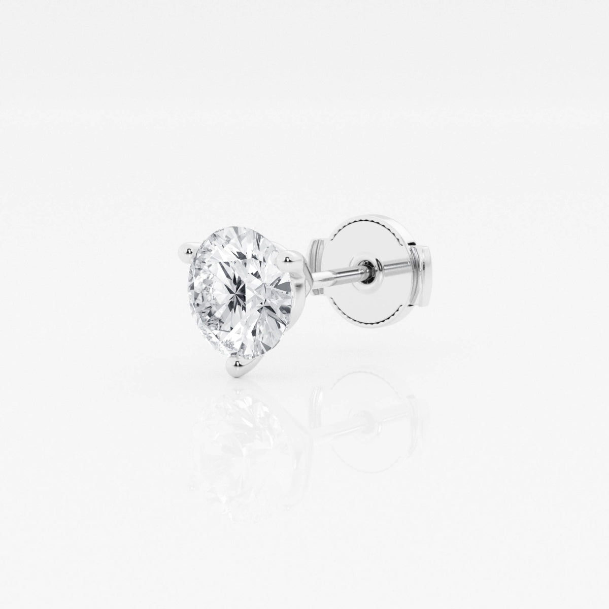 Lara - Radiant Three-Prong Style Earrings