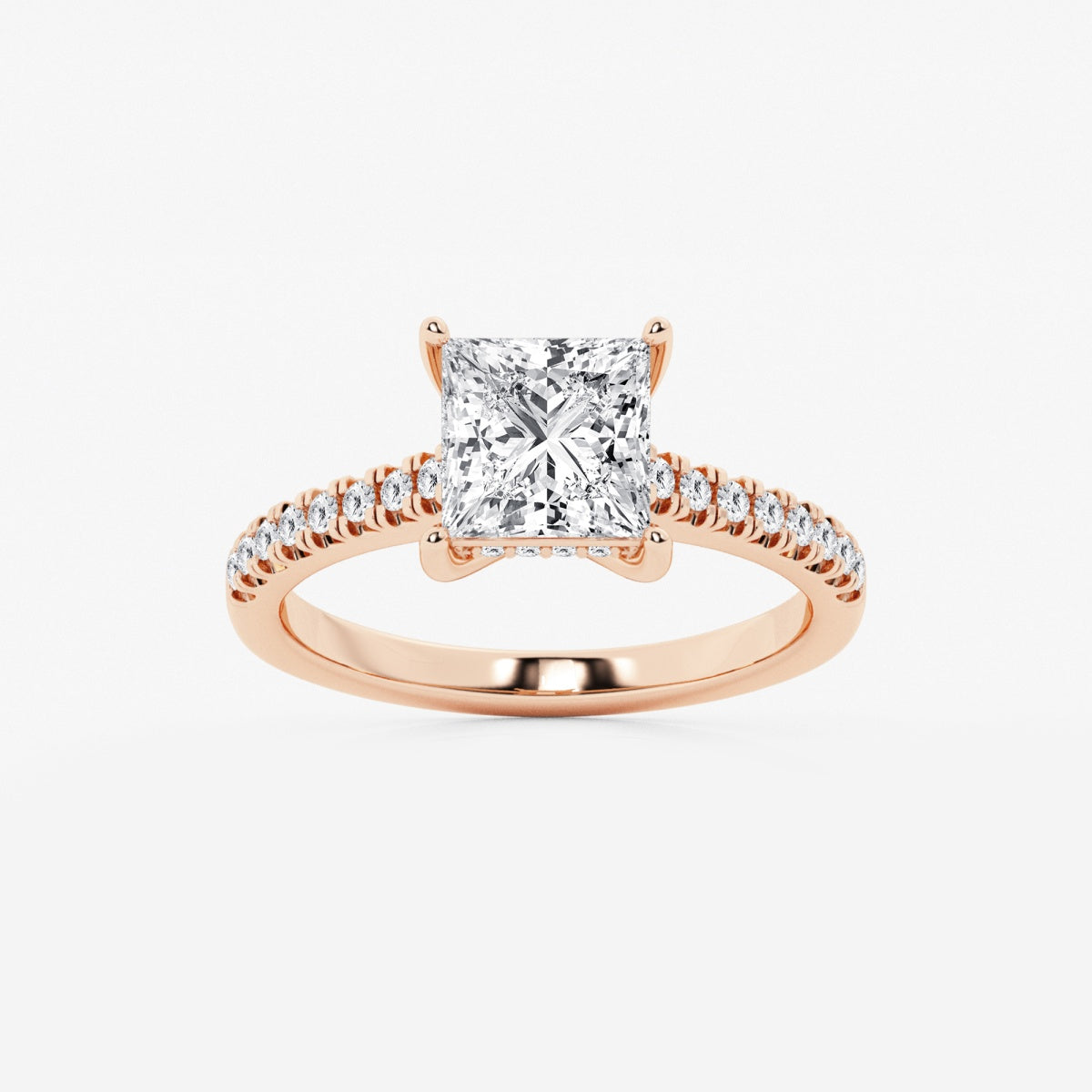 Sofia - Hidden Halo Brilliance Engagement Ring