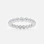 Sophia - Floating Eternity Band Wedding Ring