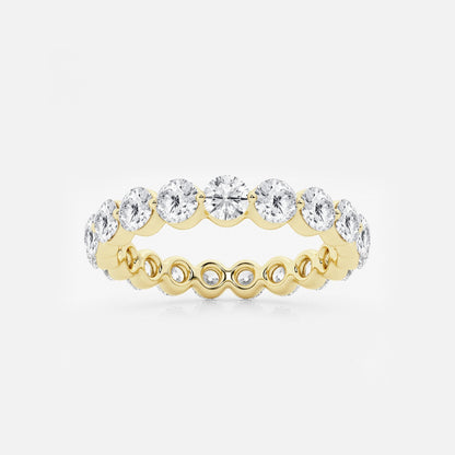 Sophia - Floating Eternity Band Wedding Ring